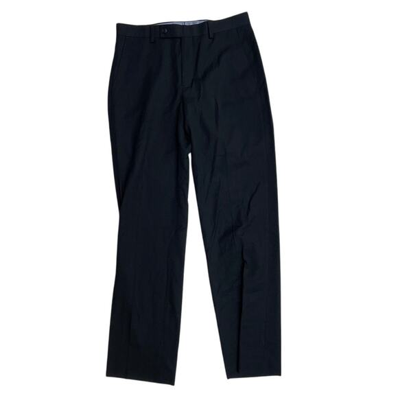 VAN HEUSEN, SIZE 30X32, BLACK, MEN'S DRESS PANTS - Picture 1 of 5